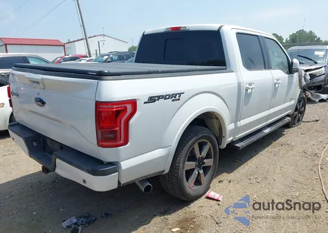 2016 Ford F-150 Lariat from USA, damaged, VIN 1FTEW1EG5GFB43405